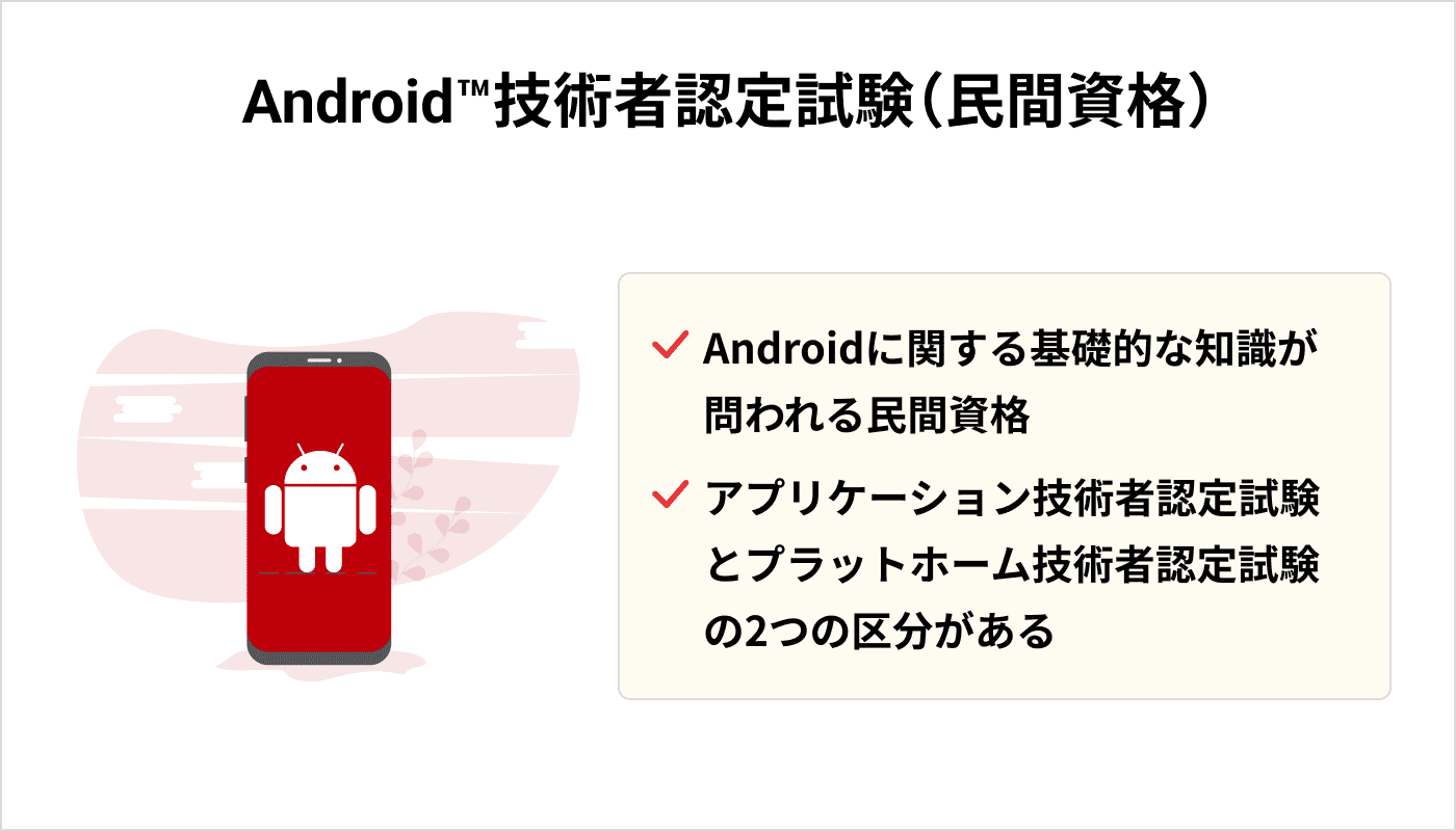 Android™技術者認定試験（民間資格）