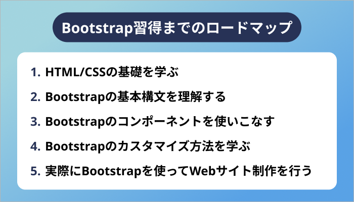 Bootstrap習得までのロードマップ